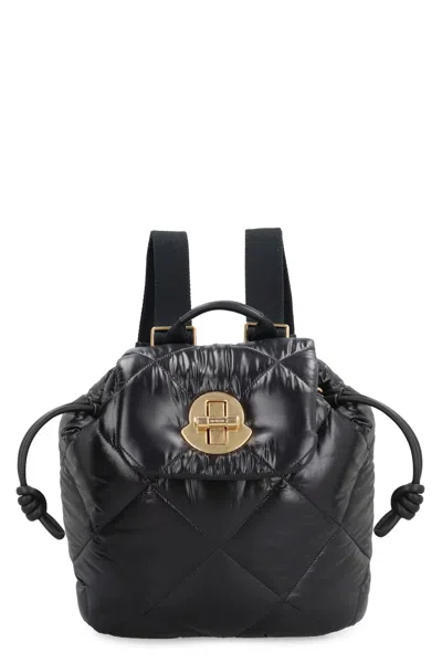 Shop Moncler Puf Nylon Backpack In Black