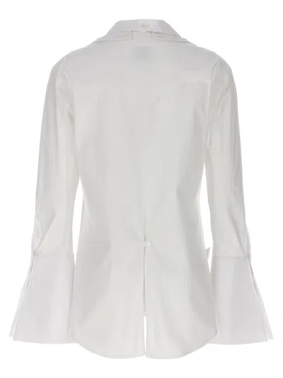 Shop Courrèges Modular Shirt In White