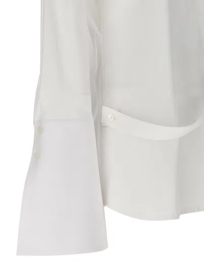 Shop Courrèges Modular Shirt In White