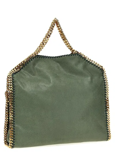 Shop Stella Mccartney 'falabella 3 Chain' Handbag In Green