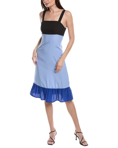 Shop Tash + Sophie Sun Dress In Blue