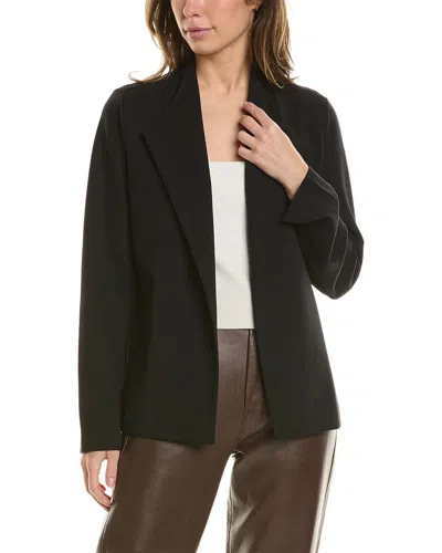 Shop Eileen Fisher High Collar Jacket In Black