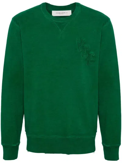 Shop Golden Goose Jerseys & Knitwear In Green