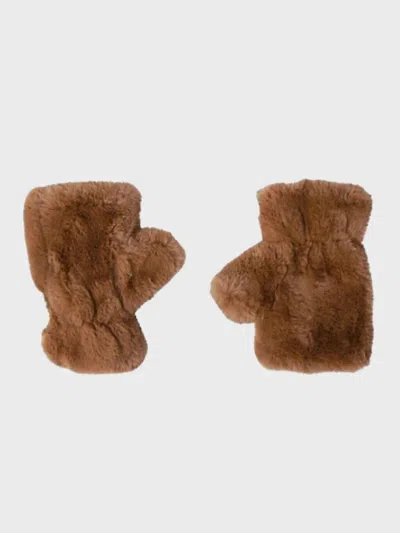 Shop Apparis Ariel Gloves In Camel In Brown