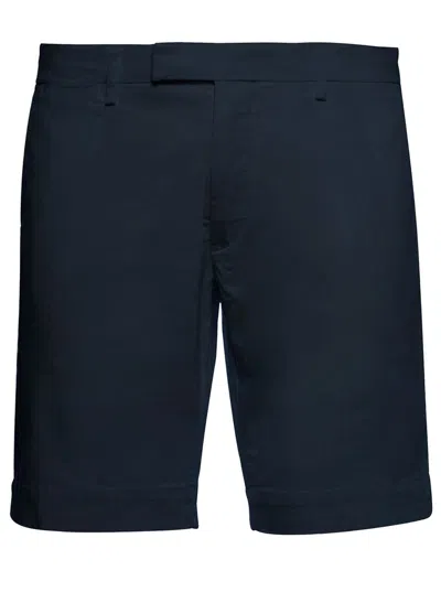 Shop Polo Ralph Lauren Men's Beige Cotton Bermuda Shorts In Blu