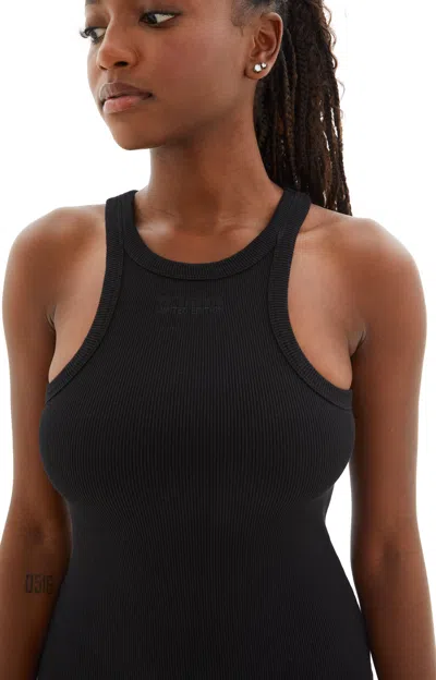 Vetements Racing Tank Top Dress In Black