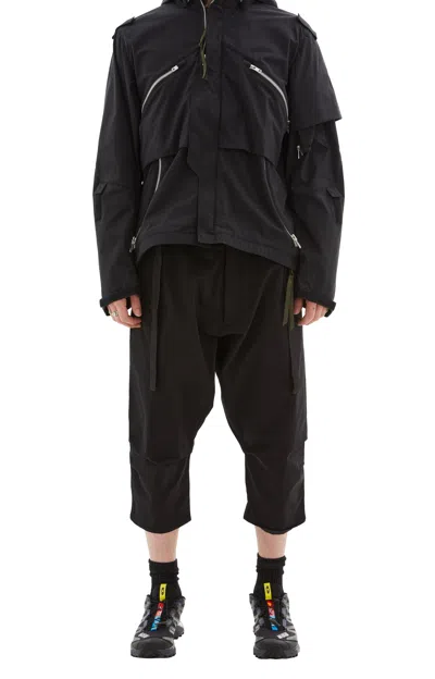 Shop Acronym Cropped Pants In Black