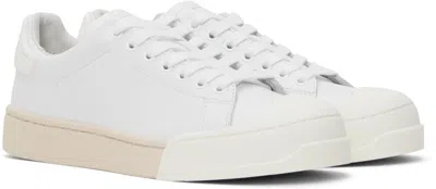Shop Marni Dada Bumper Sneakers In Zo434 Lily White