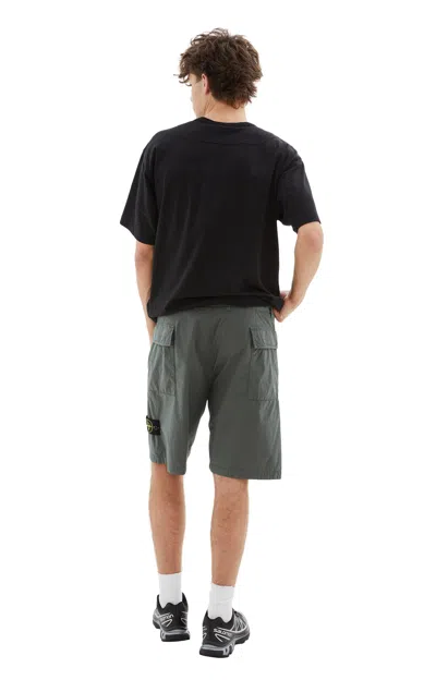 Shop Stone Island Comfort Fit Bermuda Shorts In Musk Green