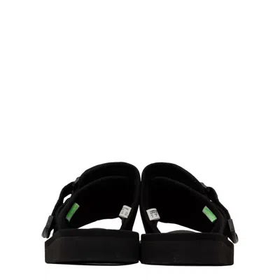 Shop Suicoke Kaw-cab Sandals In Black
