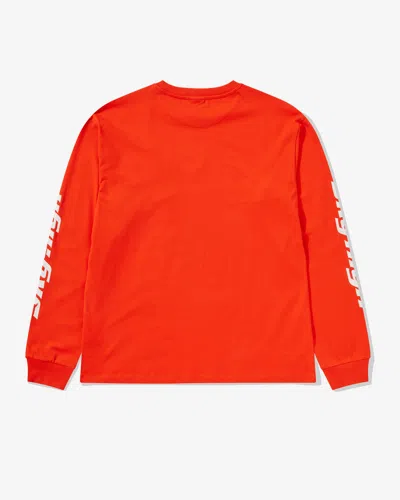 Sky High Farm Workwear Red Print Long Sleeve T-shirt In Red
