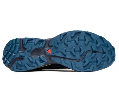 Salomon Xt-6 Skyline Toggle-fastening Sneakers In Carbon/sunny Lime/sulphur