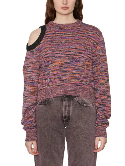 Shop Aries Jerseys & Knitwear In Violet