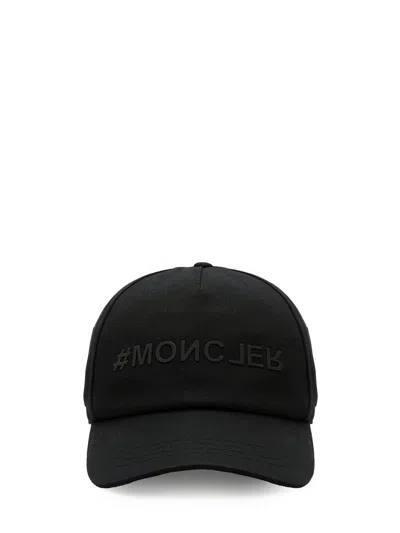 Shop Moncler Grenoble Caps & Hats In Black