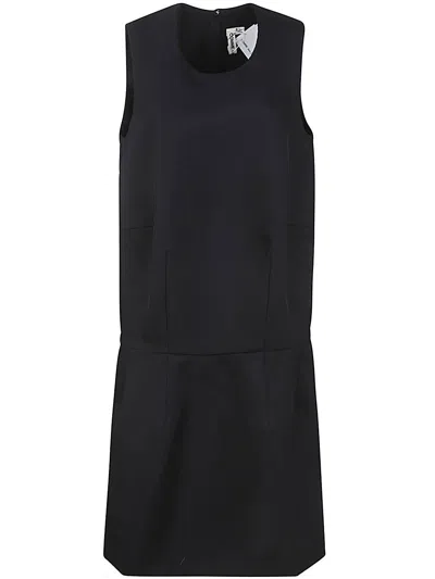 Shop Comme Des Garçons Long Dress In Black