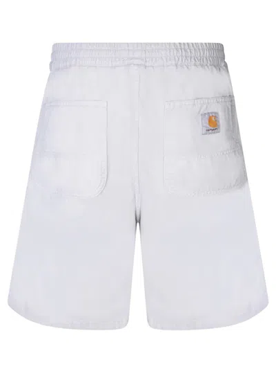 Shop Carhartt Wip Shorts In Grey