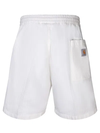 Shop Carhartt Wip Shorts In White