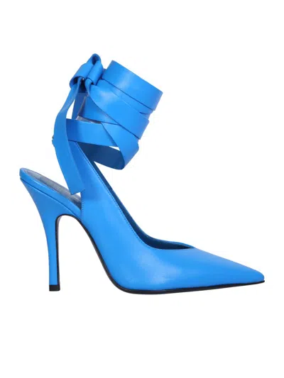 Shop Attico The  Shoes In Blue