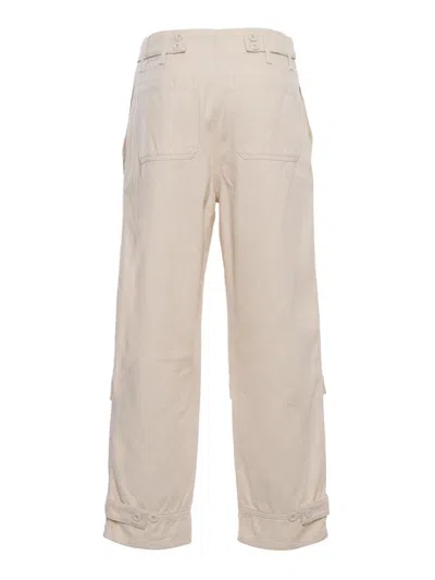 Shop Weekend Max Mara Pants In White