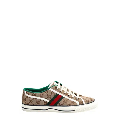 Shop Gucci Tennis 1977 In Beige