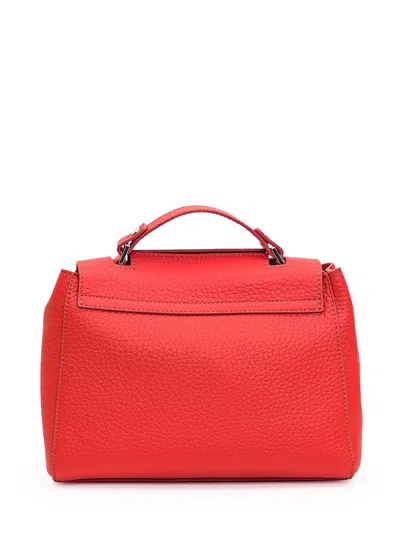 Shop Orciani Small Sveva Soft Bag In Red