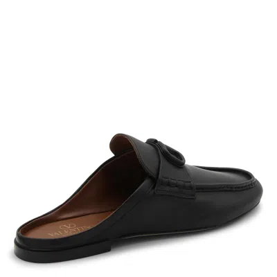 Shop Valentino Garavani Flat Shoes Black