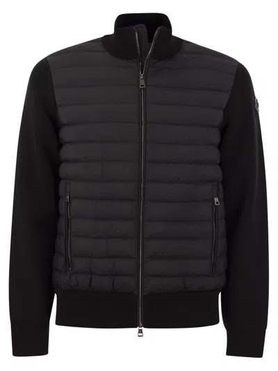 Shop Moncler Padded Zip-up Cardigan In Default Title