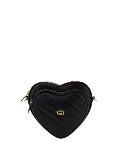 Shop Gucci Heart Shoulder Bag In Default Title