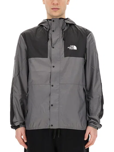 Shop The North Face Hooded Jacket In Grigio