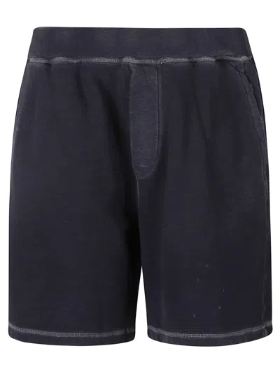 Shop Dsquared2 Relax Fit Shorts In Navy