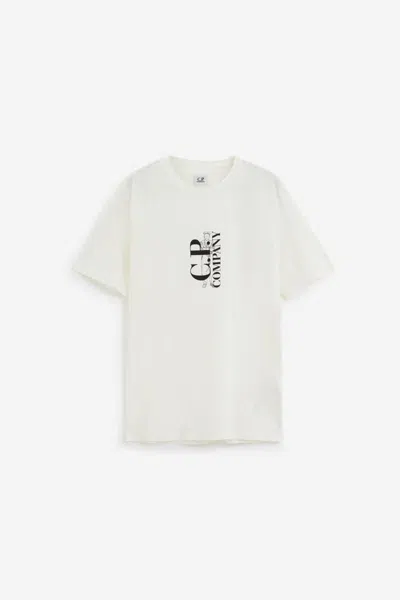 Shop C.p. Company T-shirts In White