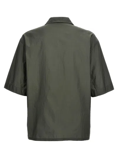 Shop Lemaire 'pyjama' Shirt In Gray
