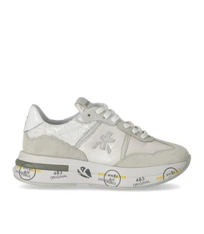 Shop Premiata Cassie 6346 Sneaker In White