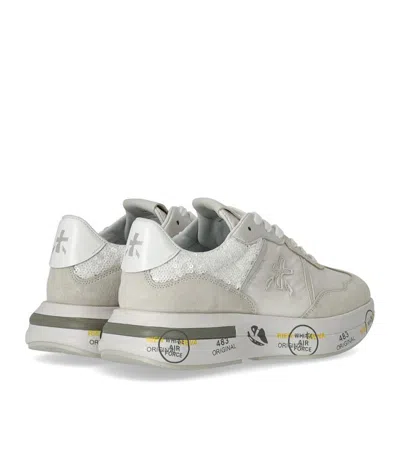 Shop Premiata Cassie 6346 Sneaker In White