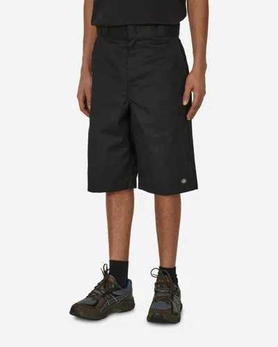 Dickies 4 Pockets Loose Fit Shorts With Belt Loops In Black