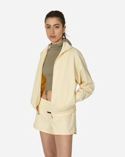 Shop Adidas Originals Fear Of God Athletics Track Jacket Pale In Yellow