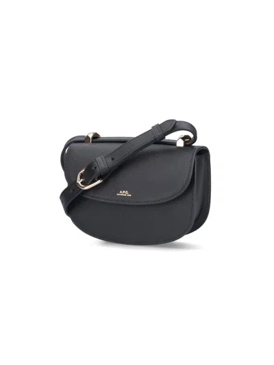 Shop Apc A.p.c. Shoulder Bags In Black