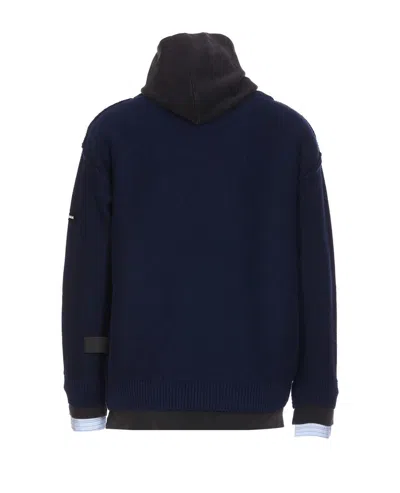 Shop Balenciaga Sweaters In Blue