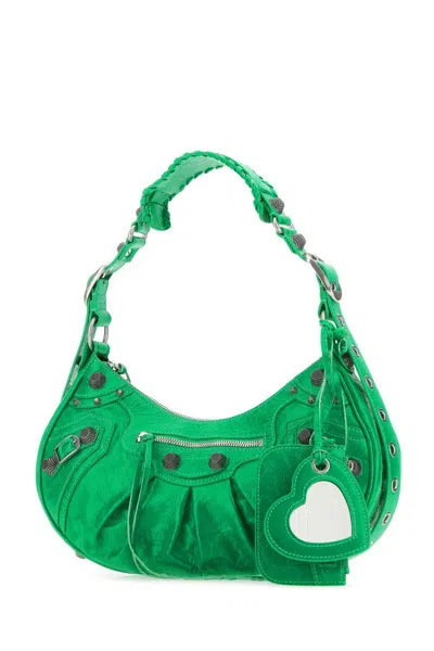 Shop Balenciaga Handbags. In Green