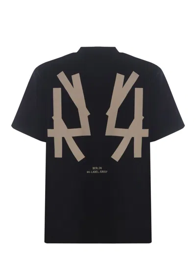 Shop M44 Label Group T-shirts And Polos Black