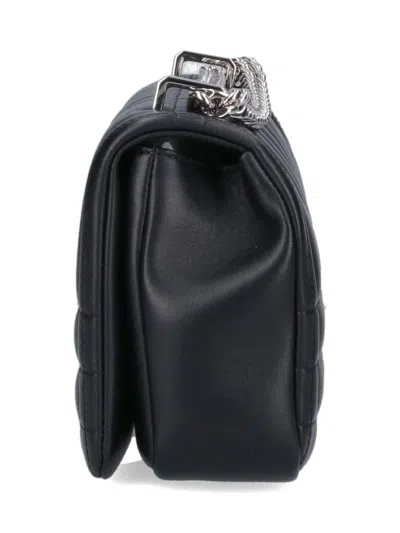 Shop Burberry Shoulder Bags In Black