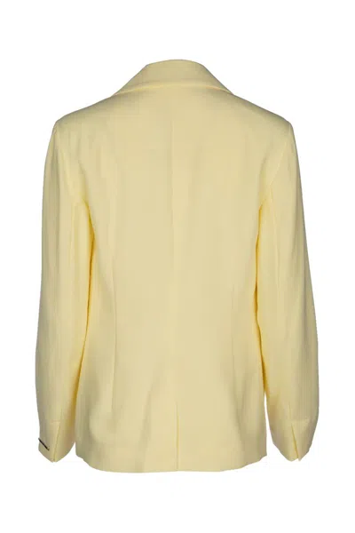 Shop Calvin Klein Jackets In Yellow