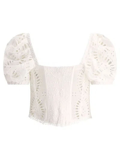 Shop Charo Ruiz "nivak" Top In White