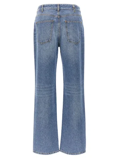Shop Chloé High Waist Jeans In Blue