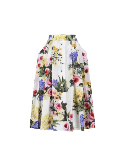 Shop Dolce & Gabbana 'giardino' Skirt In Multicolor