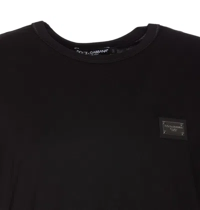 Shop Dolce & Gabbana T-shirt 'dg Essential' In Black
