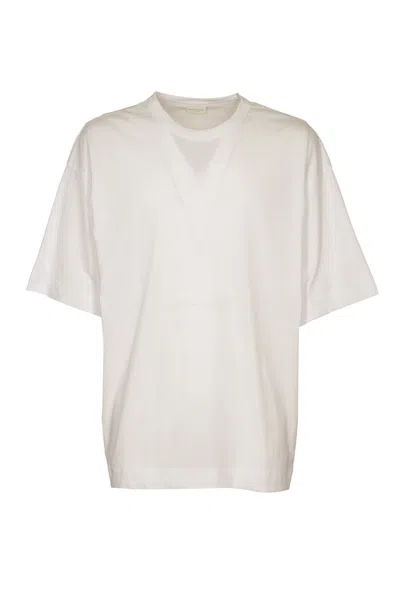 Shop Dries Van Noten T-shirts In White