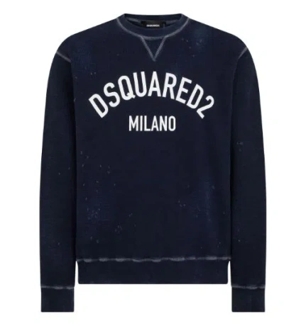 Shop Dsquared2 Sweaters Blue