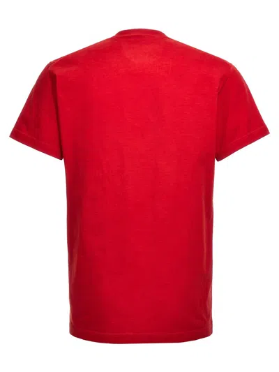 Shop Dsquared2 T-shirts And Polos In Red