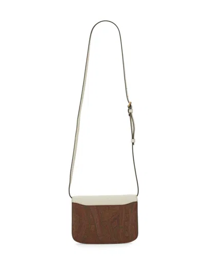 Etro Shoulder Bag With Paisley Print Panels In Printed